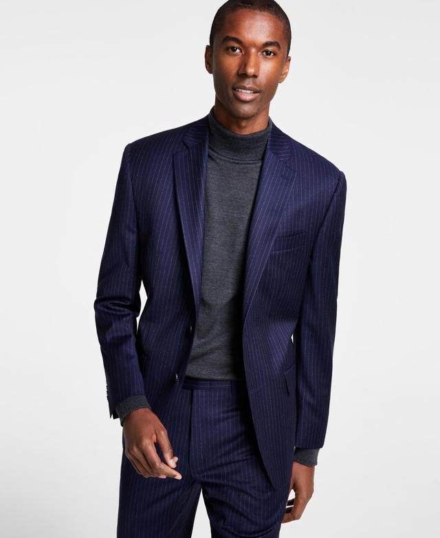 Michael Kors Mens Classic-Fit Wool-Blend Stretch Suit Separate Jacket Product Image