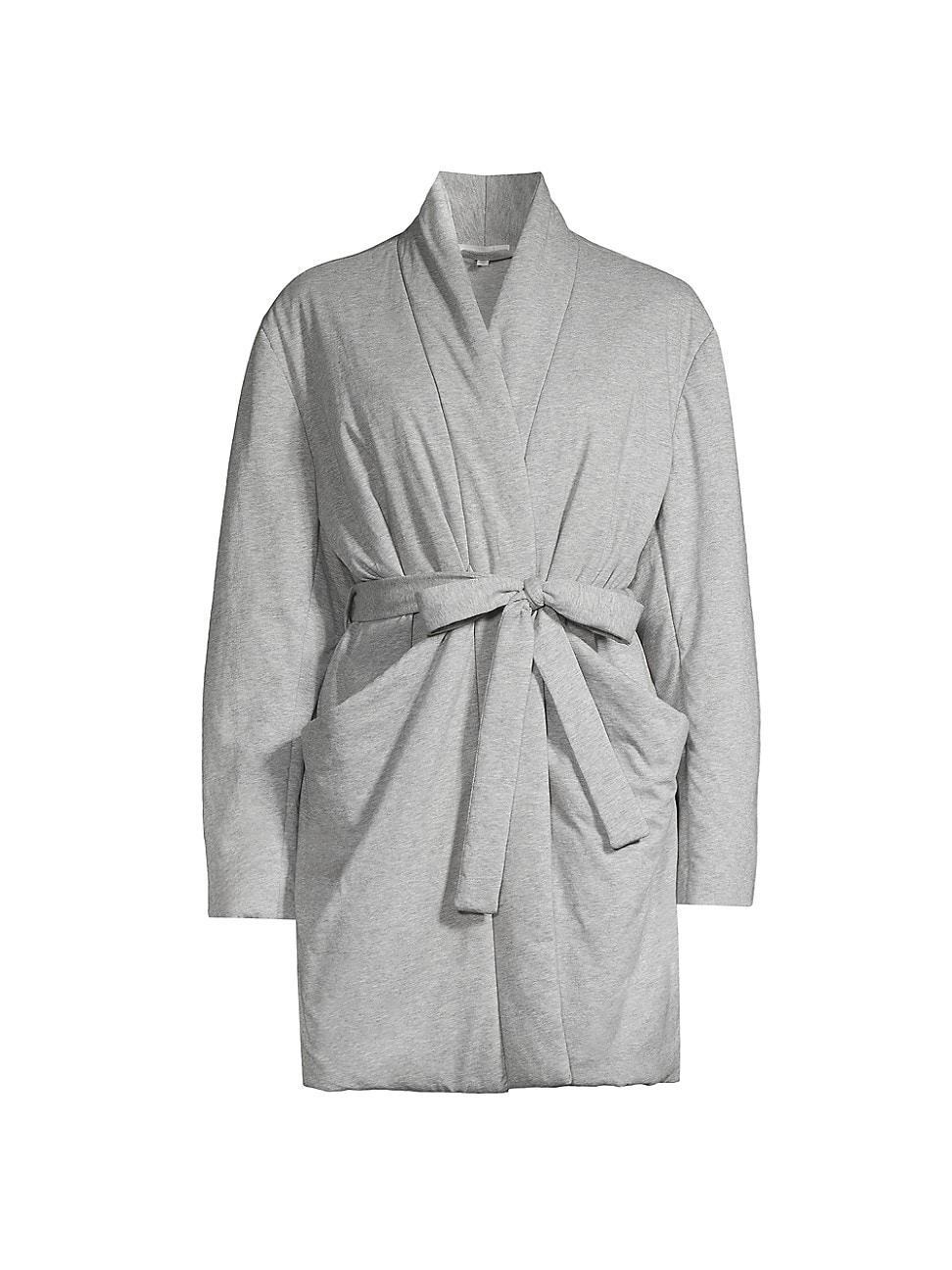 Womens Shannon Cotton Wrap Robe Product Image