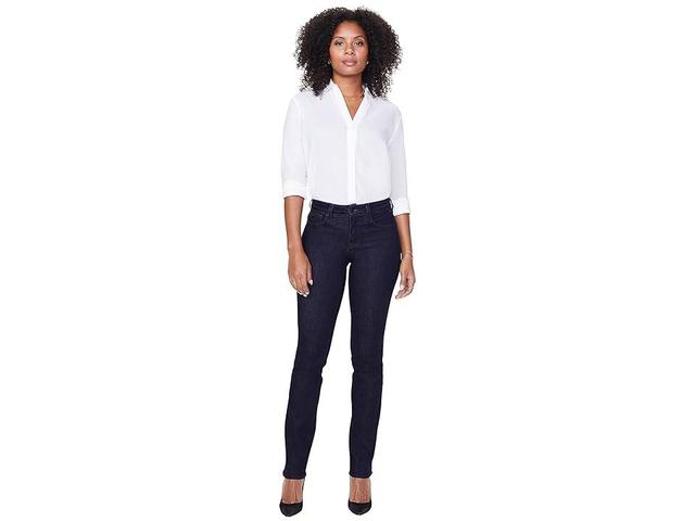 NYDJ Petite Marilyn Straight in Rinse (Rinse) Women's Jeans Product Image