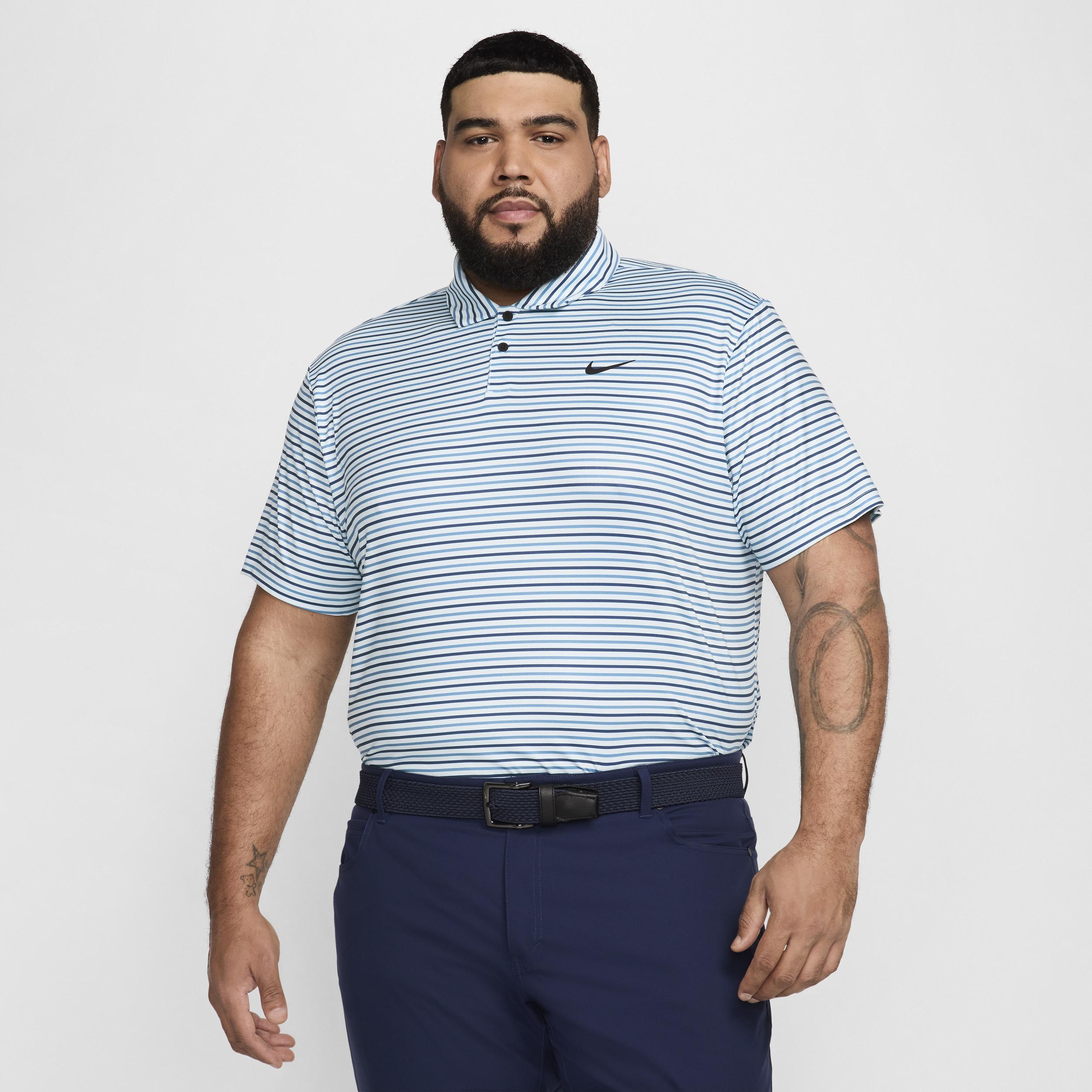 Nike Men's Tour Dri-FIT Striped Golf Polo Product Image