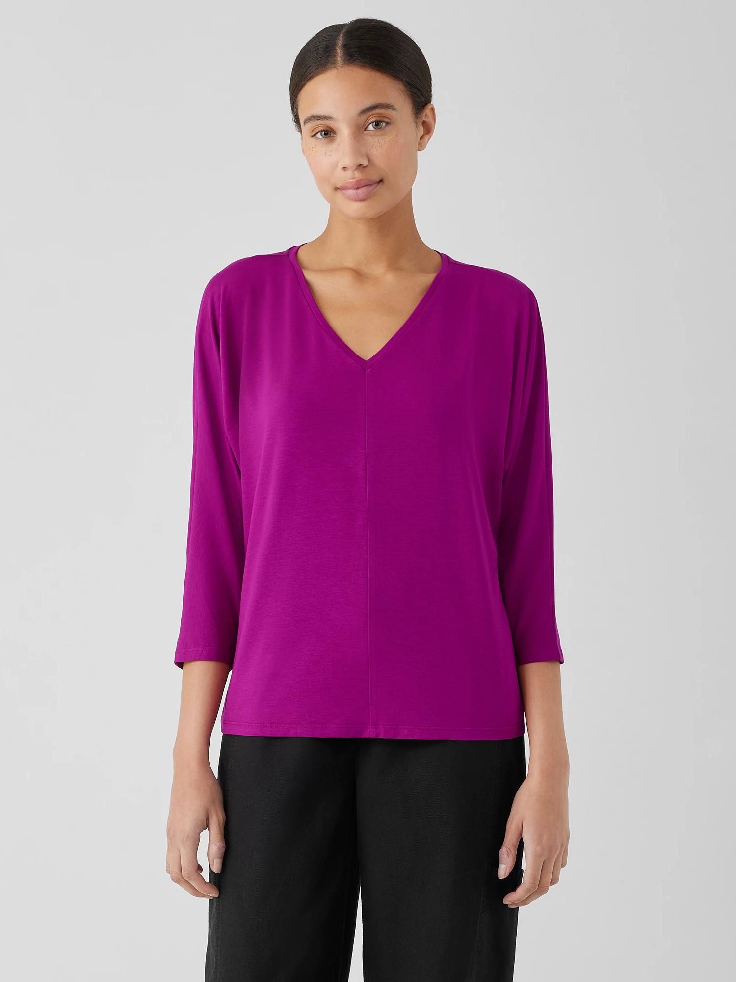 Fine Jersey Dolman-Sleeve Top Product Image