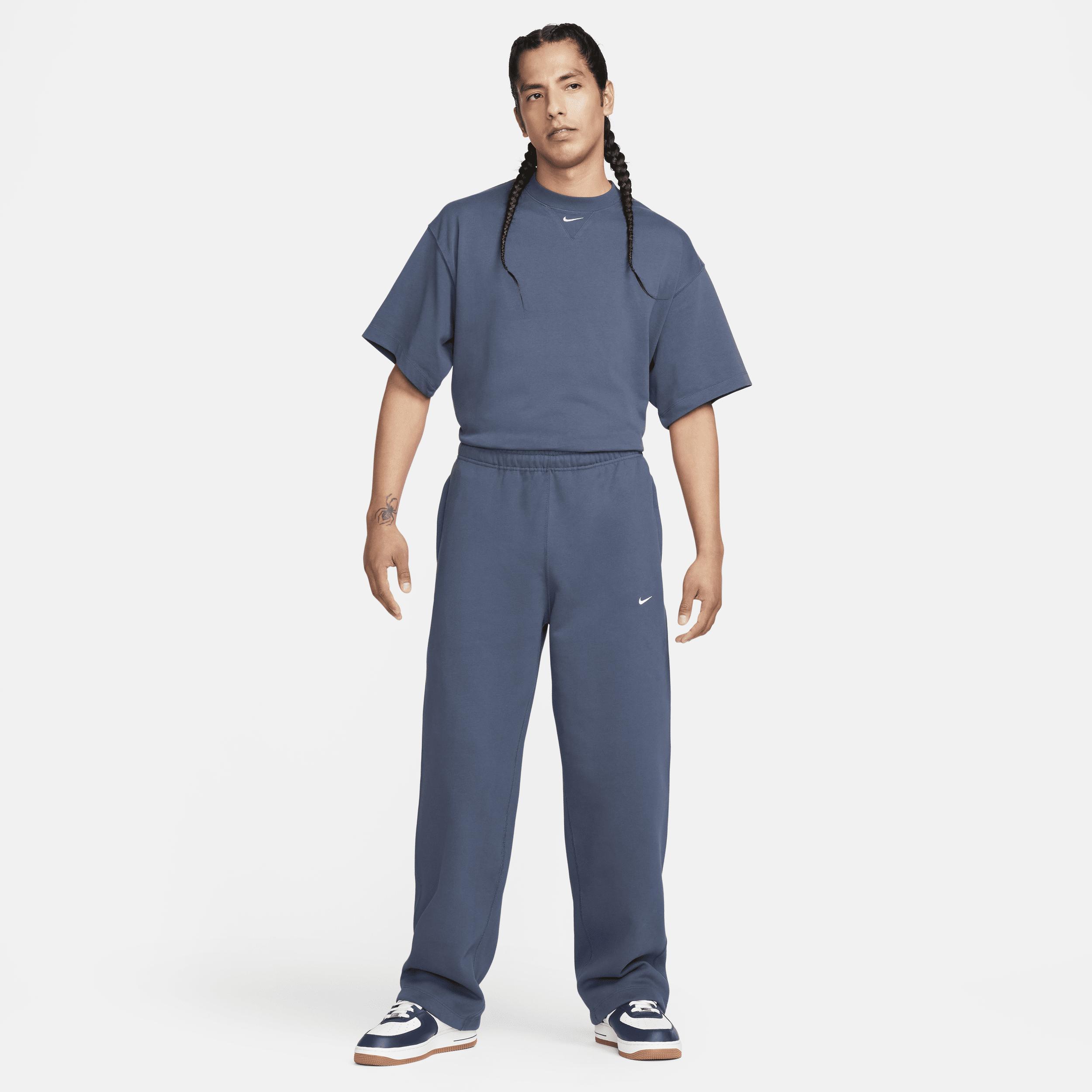 Nike Solo Swoosh Men's Open-Hem Fleece Pants Product Image