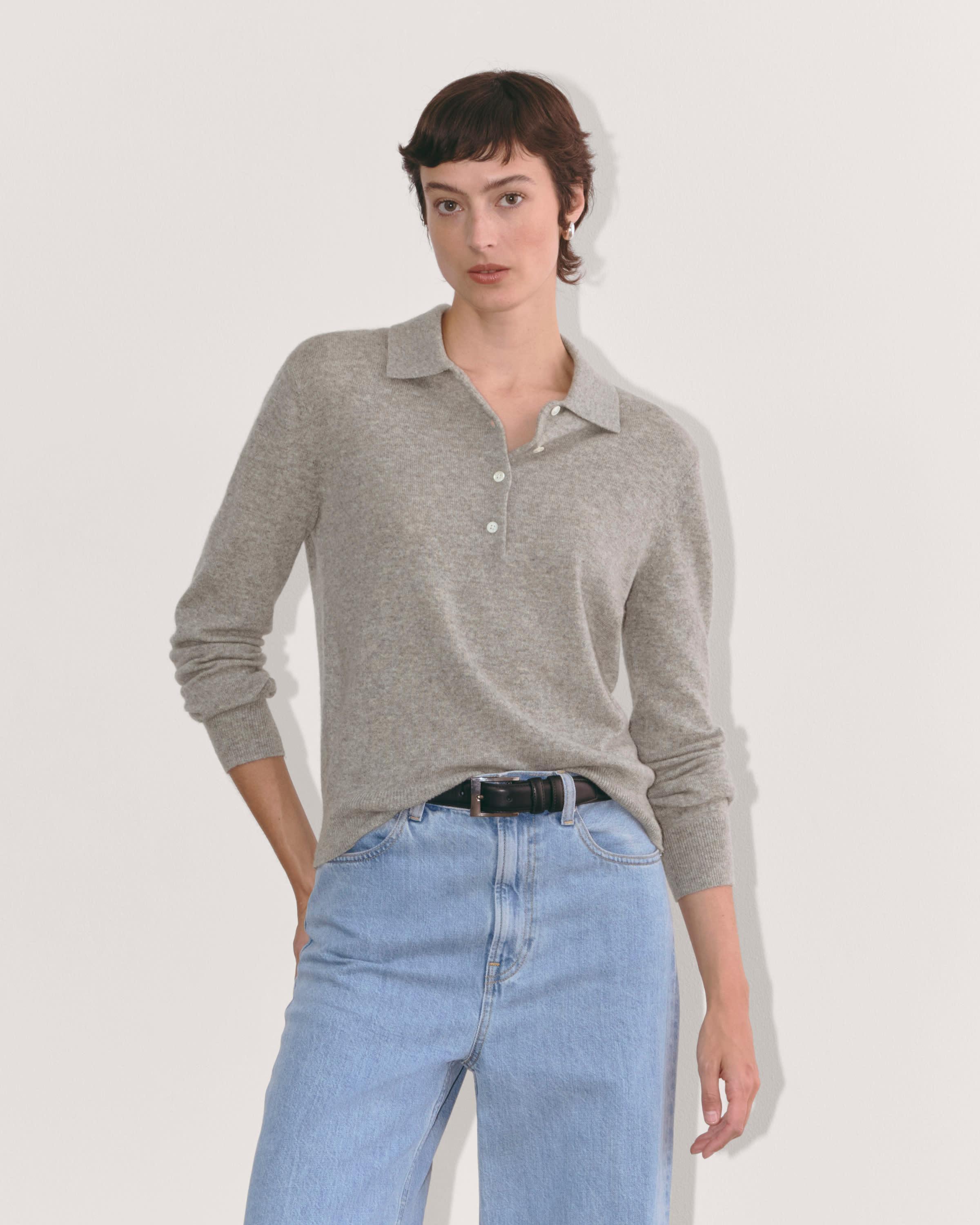 The Classic Polo in Cashmere Product Image