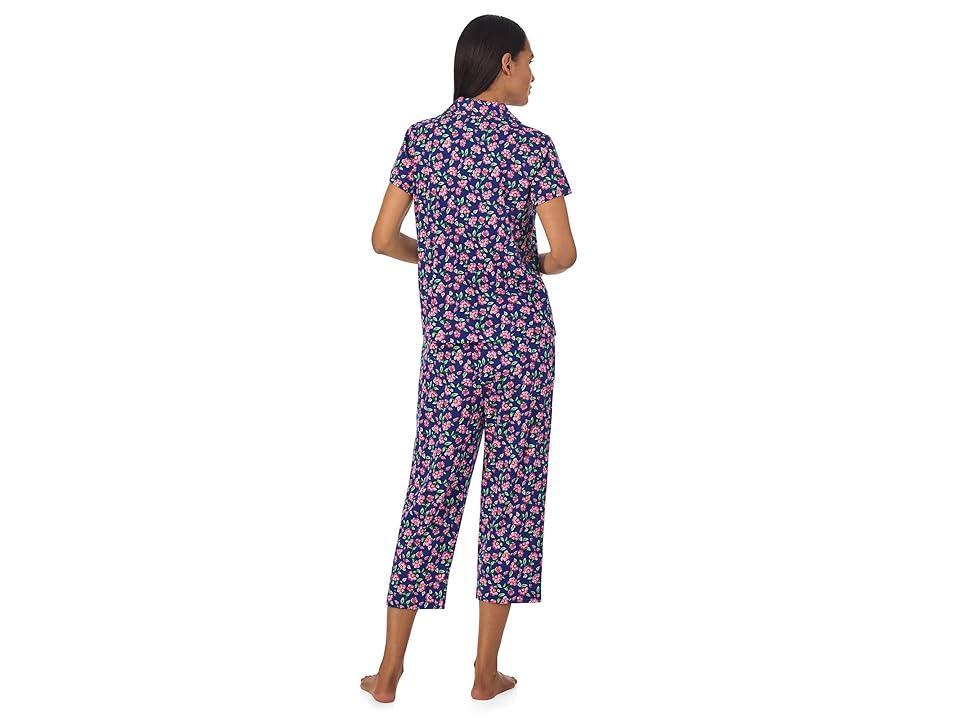 Lauren Ralph Lauren Capri PJ Set Floral 1) Women's Pajama Sets Product Image