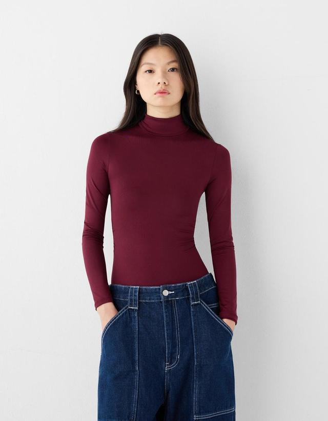 Long sleeve high neck bodysuit Product Image