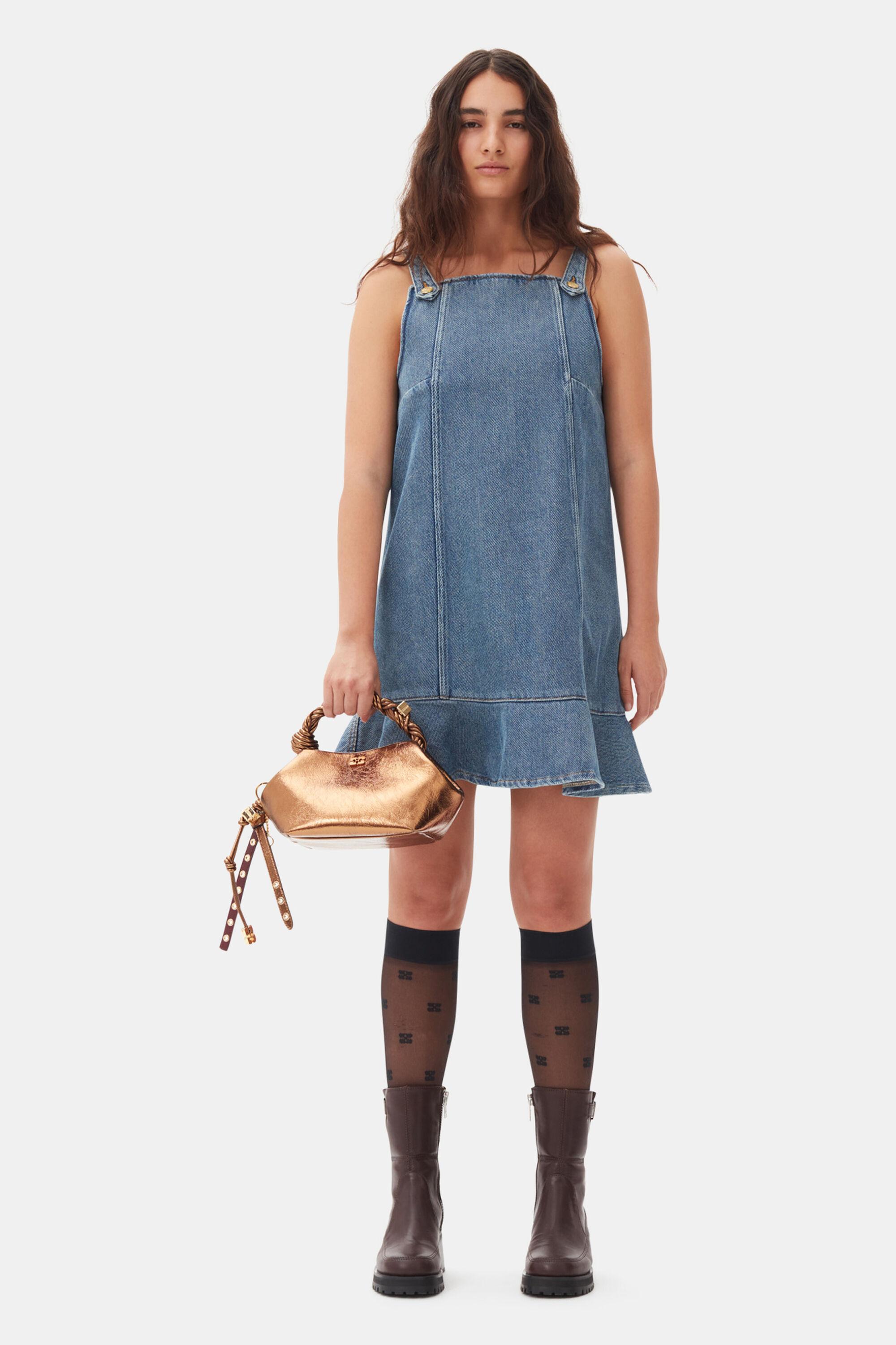 Blue Denim Mini Dress product image