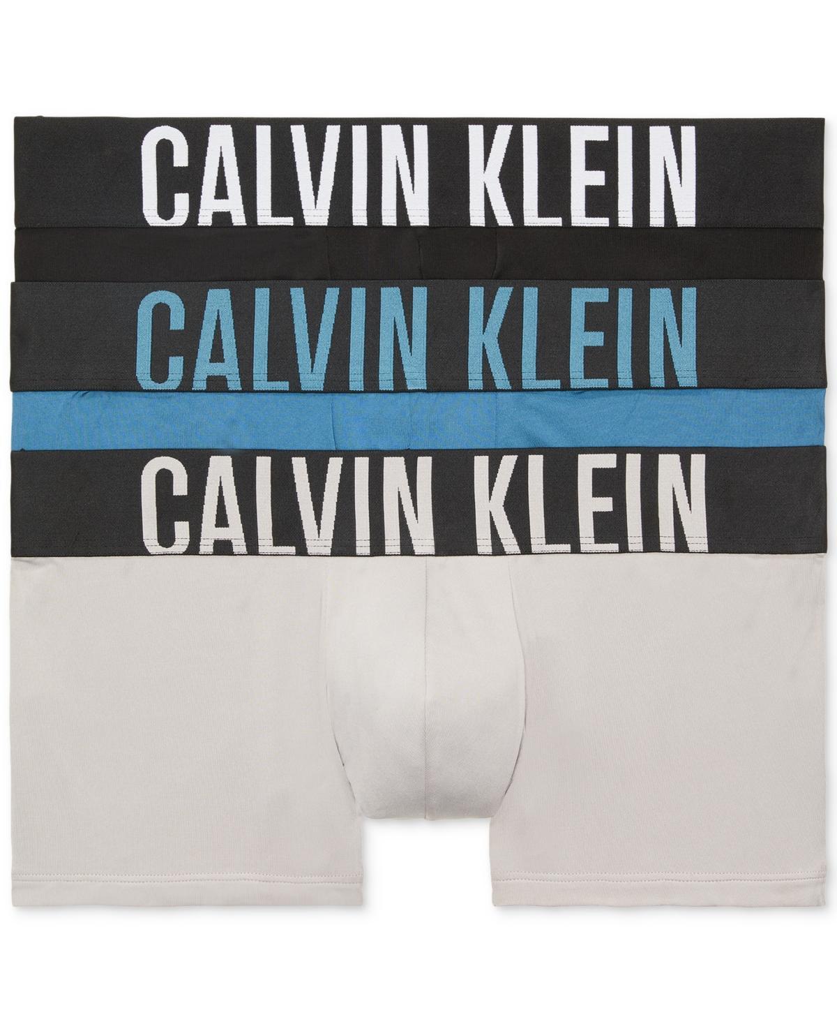 Calvin Klein Mens Intense Power Micro 3-Pack Low Rise Trunk - Multi - M Product Image