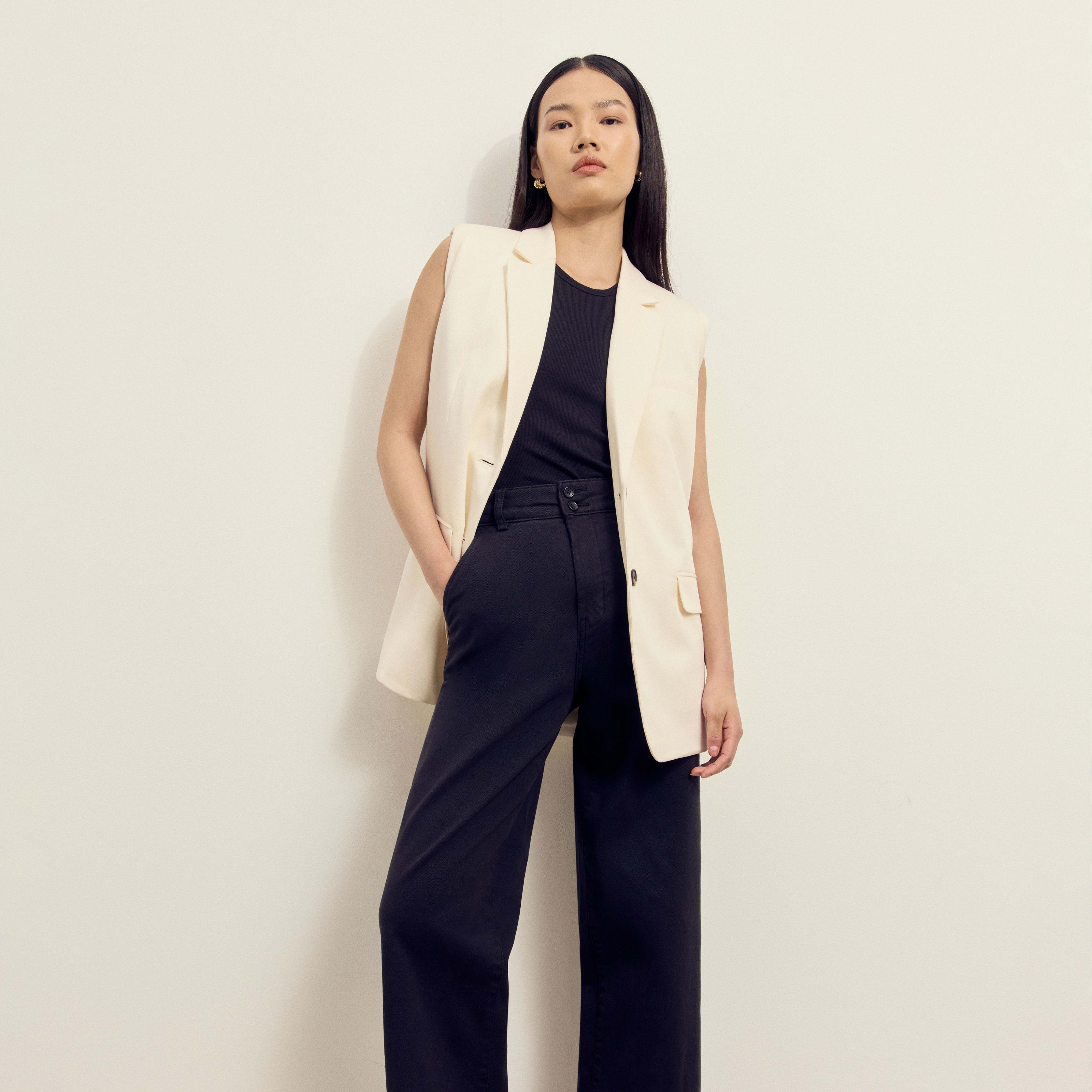 The Organic Wide-Leg Pant Product Image