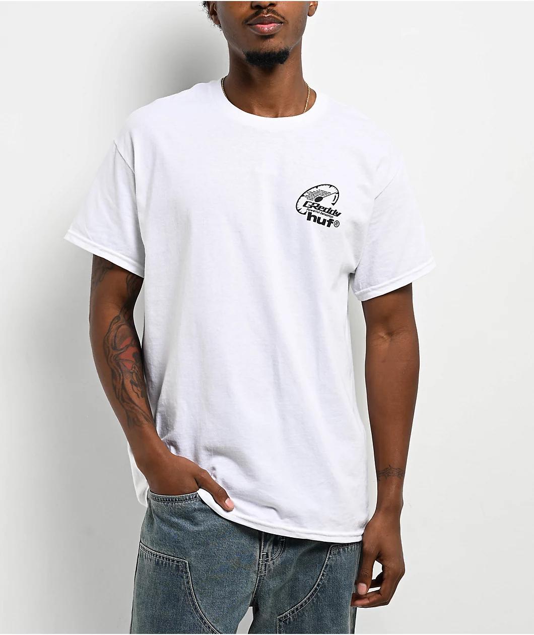 HUF x GReddy Heritage White T-Shirt Product Image