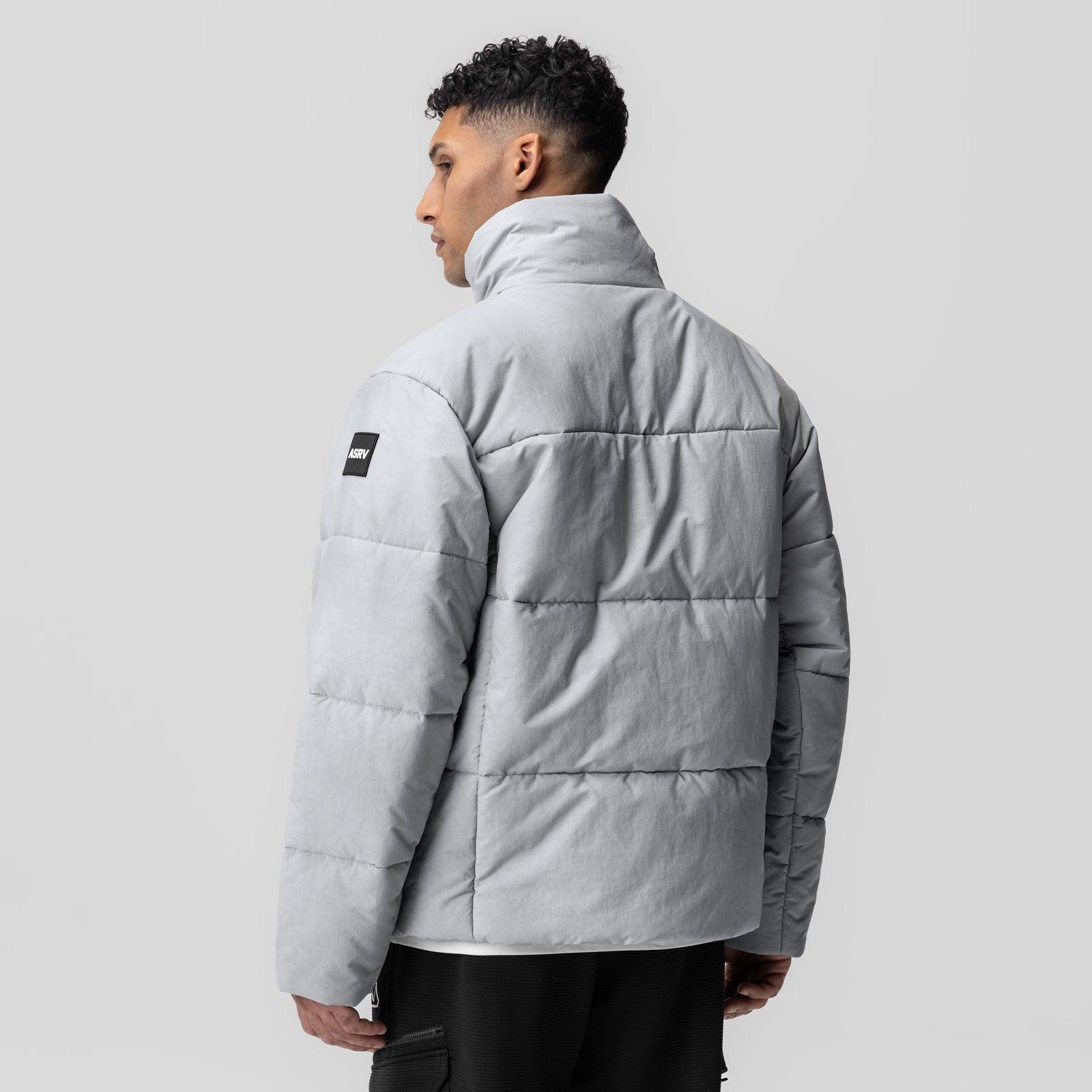 0900. PrimaLoft® Weather-Ready Puffer Jacket - Grey "Wave Dye" Product Image