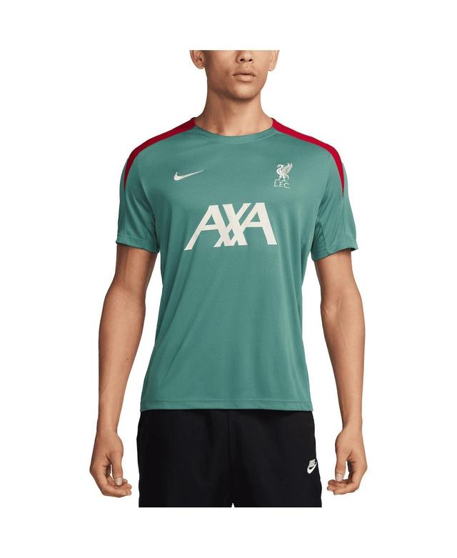 Mens Nike Green Liverpool 2024/25 Strike Performance Top Product Image