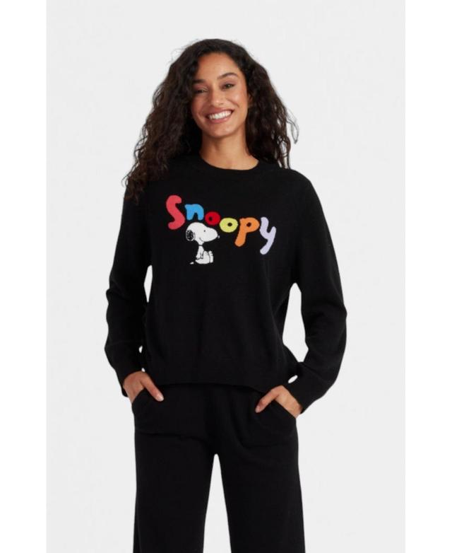 Chinti and Parker Womens Chinti & Parker Snoopy Wool & Cashmere Sweater Product Image