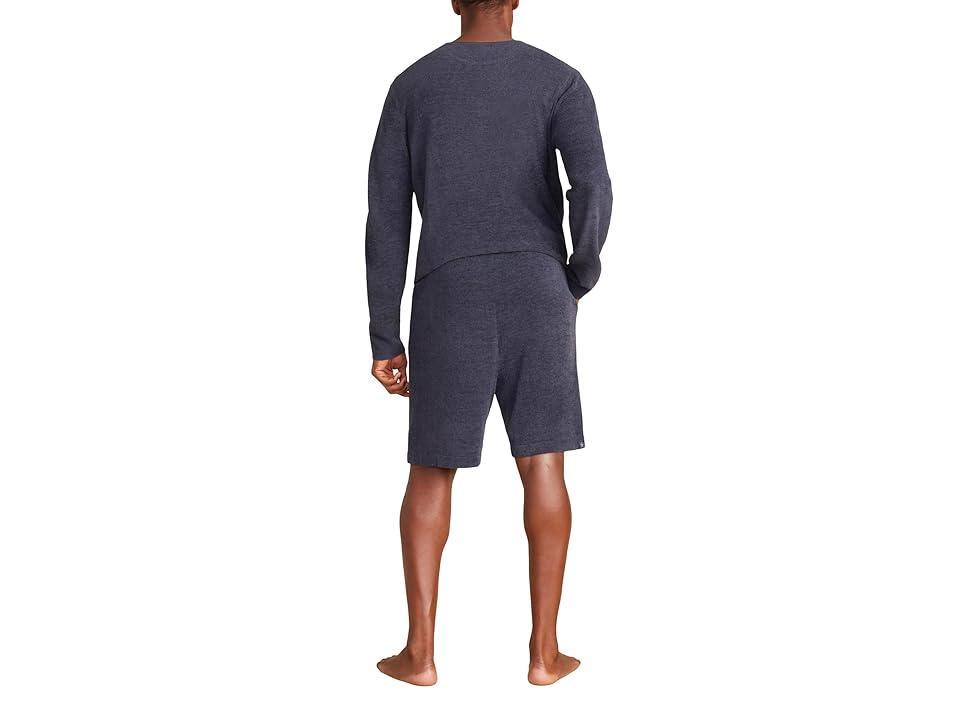 Barefoot Dreams CozyChic Ultra Lite(r) Men's Lounge Shorts (Indigo) Men's Pajama Product Image