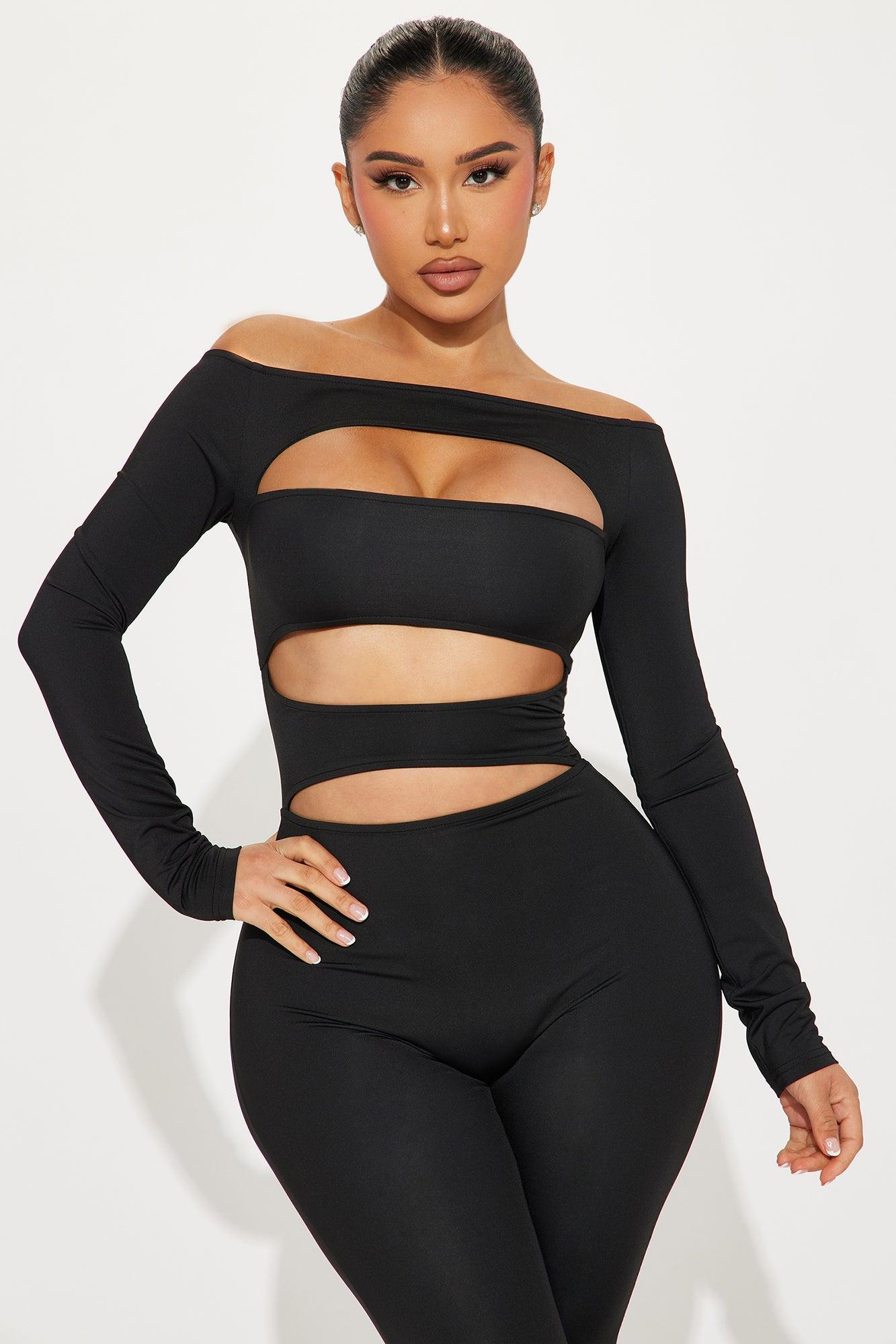 Still Mine Jumpsuit  - Black Product Image