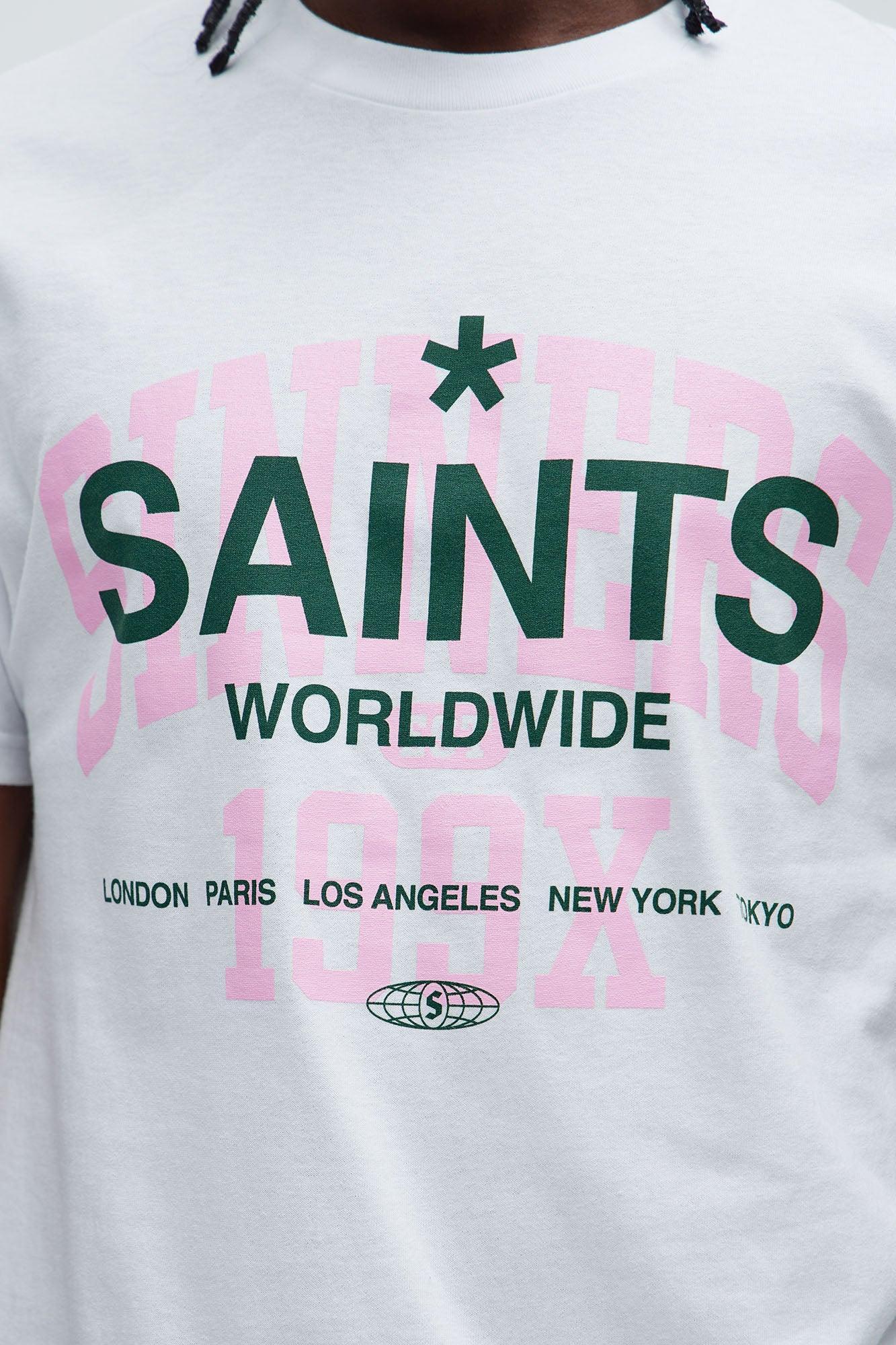 Saints And Sinners Worldwide 199X Short Sleeve Tee - White Product Image