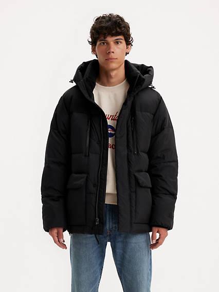 Levi's Touch Nylon Hooded Puffer Jacket - Men's Product Image