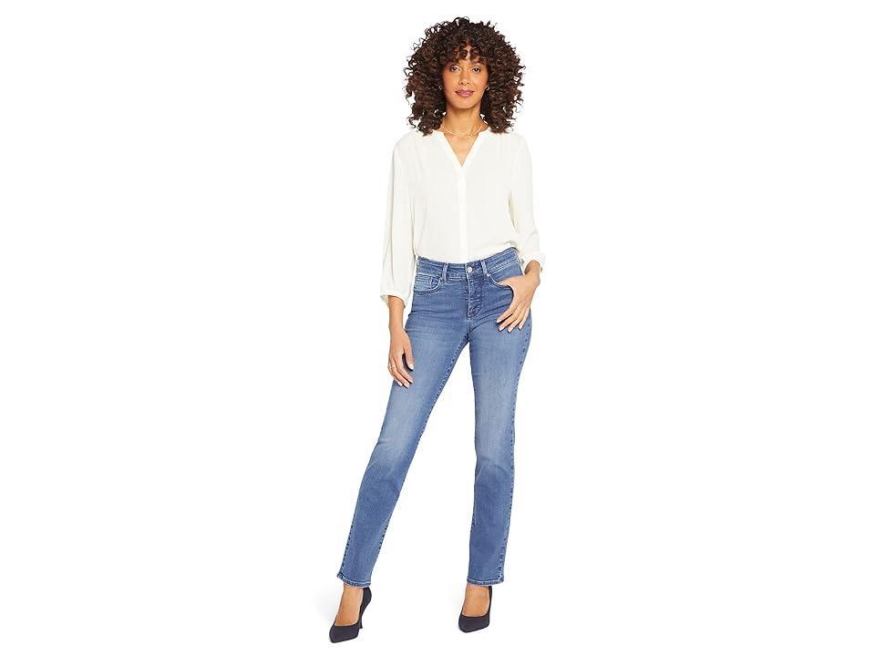 NYDJ Petite Marilyn Straight in Sweetbay (Sweetbay) Women's Jeans Product Image