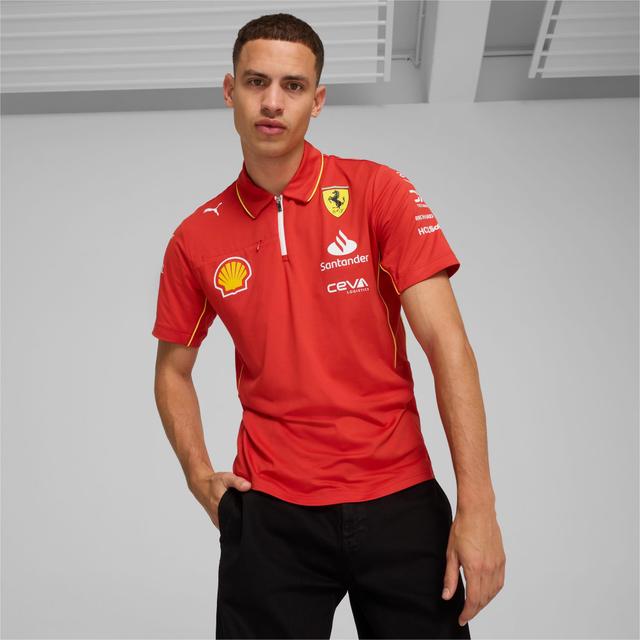 Scuderia Ferrari Team Pro Men's Polo Tee Product Image