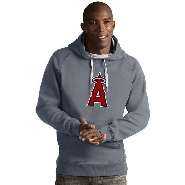 Mens Antigua Los Angeles Angels of Anaheim Victory Logo Hoodie Product Image