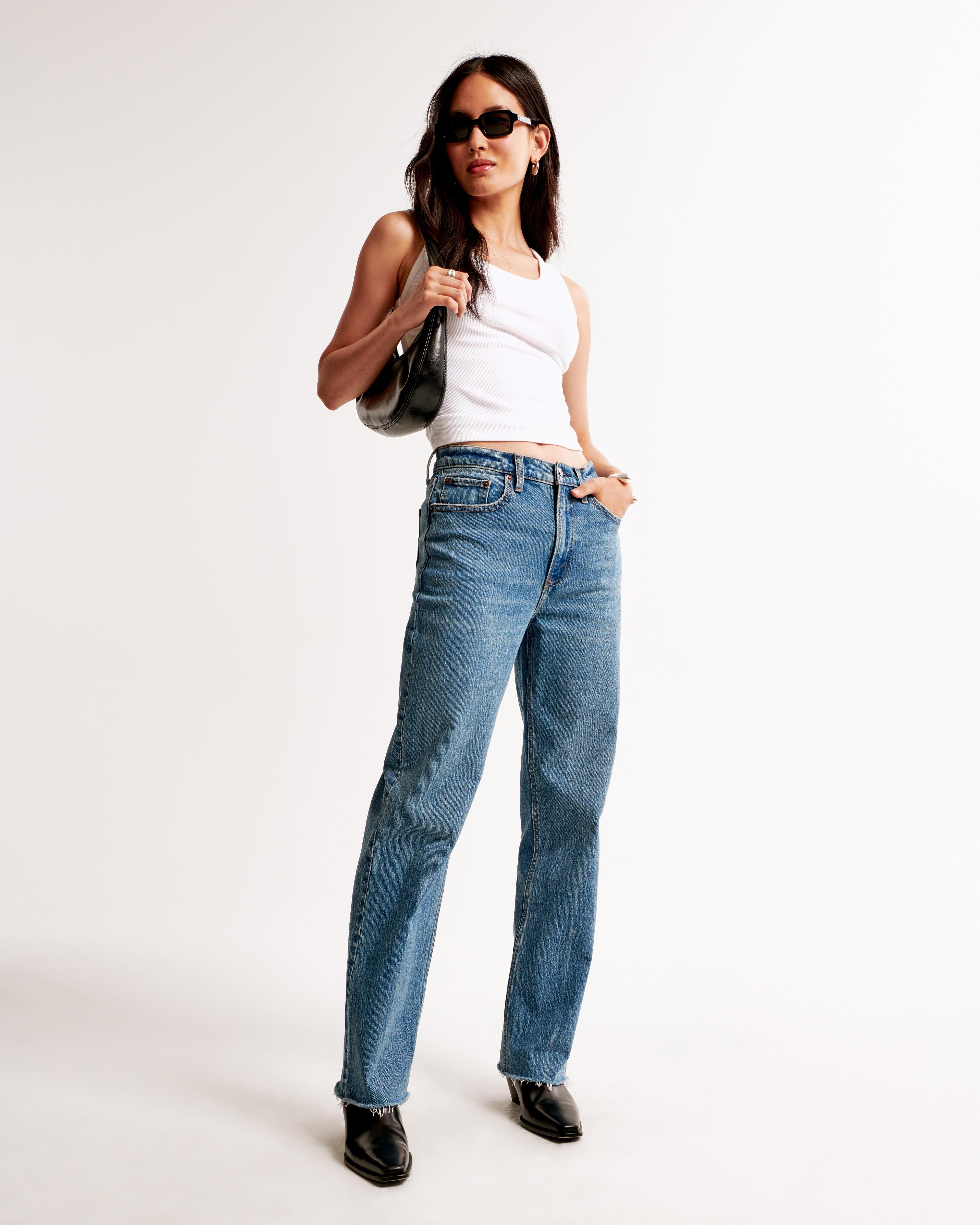 High Rise Vintage Straight Jean Product Image