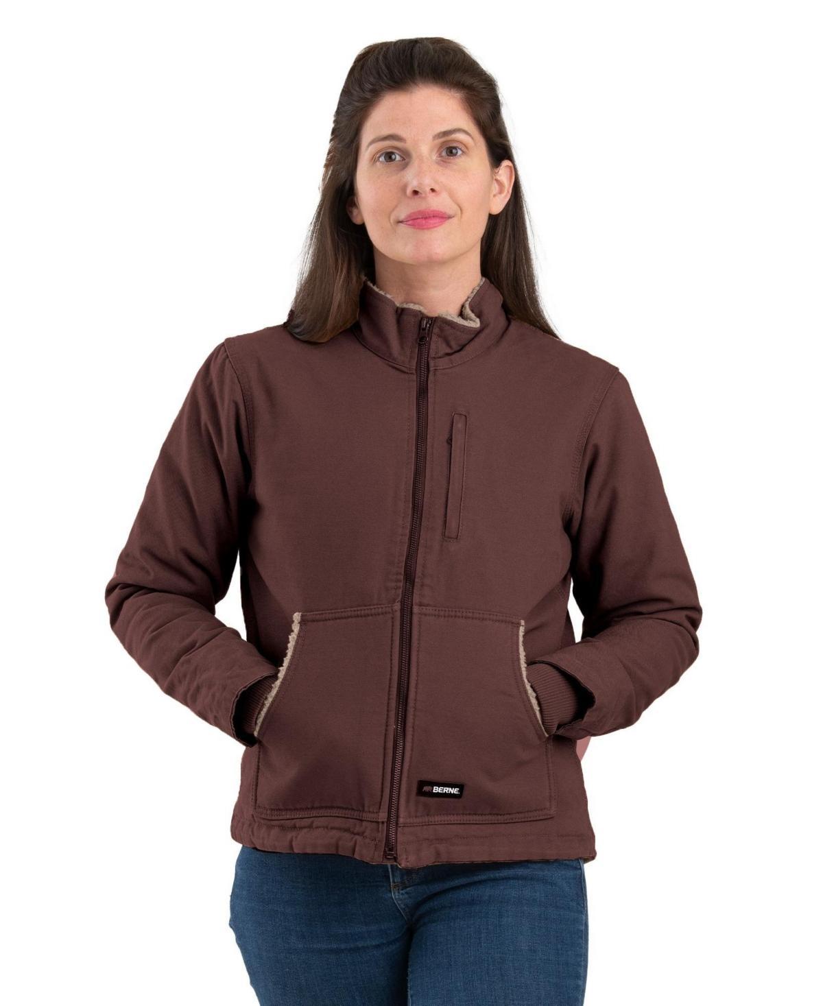 Berne Womens Lined Softstone Duck Jacket Product Image