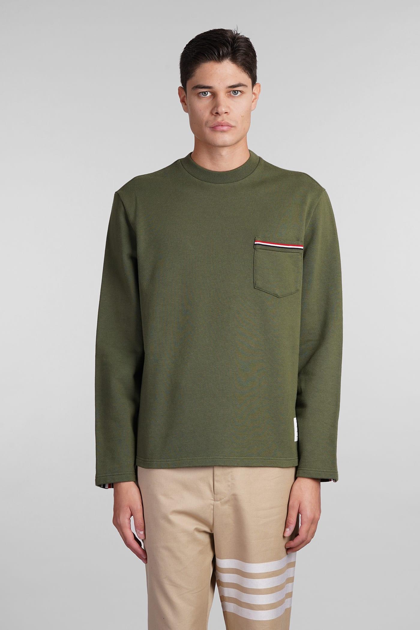 Sweatshirt In Green Product Image