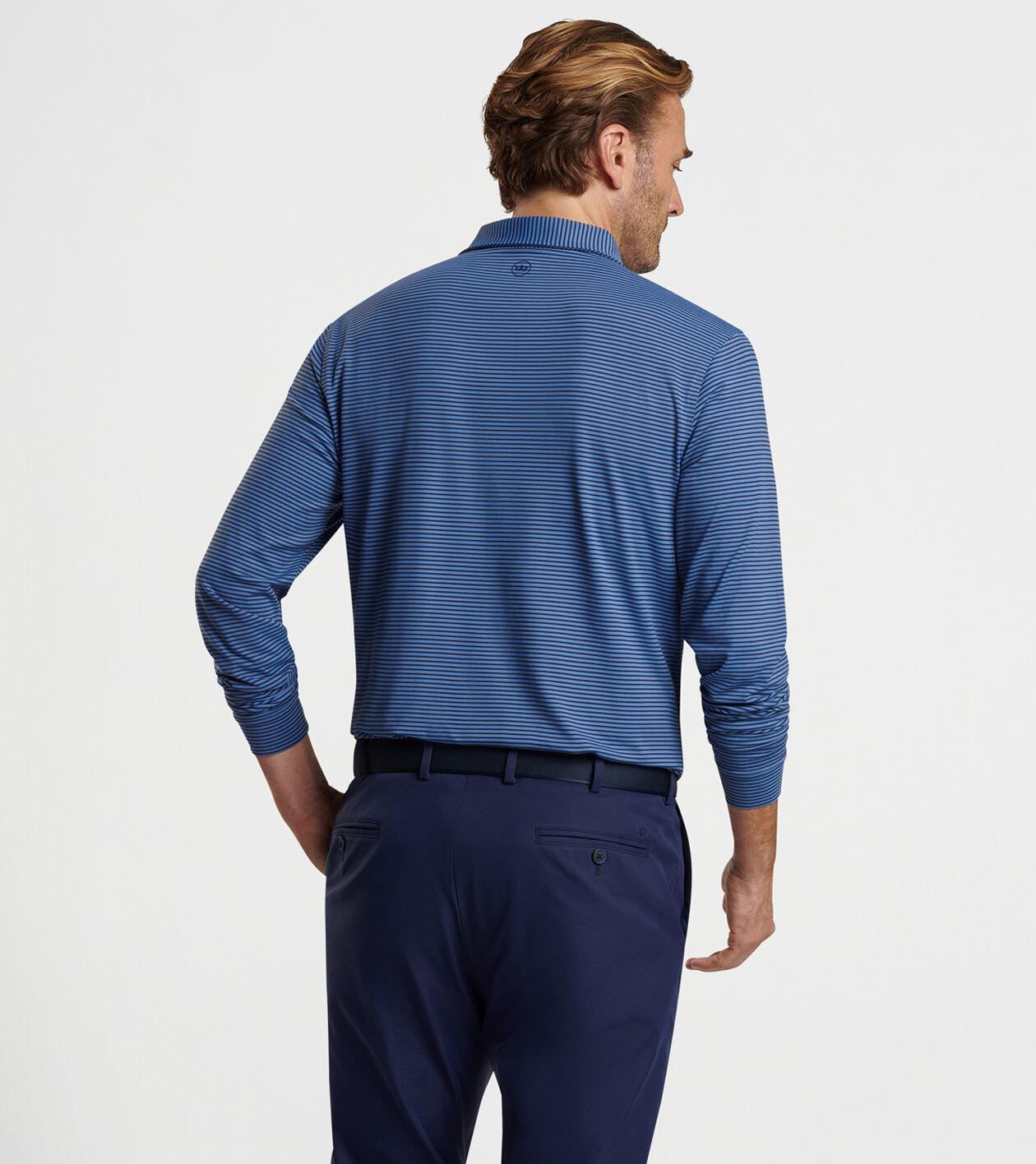 Lyons Performance Jersey Long-Sleeve Polo Product Image