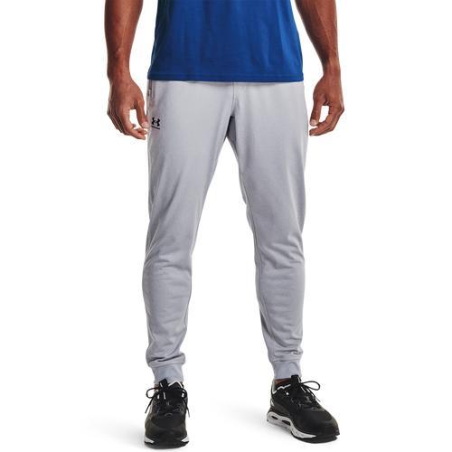 Under Armour Mens Under Armour Tricot Joggers - Mens Mod Gray Heather/Black Product Image