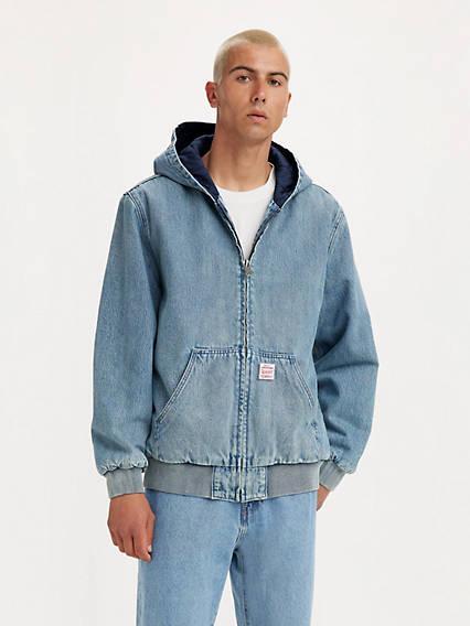 Levis Potrero Denim Hoodie Jacket - Mens Product Image