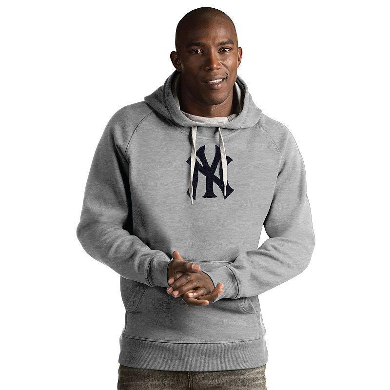 Mens Antigua Victory Pullover Grey Gray Product Image