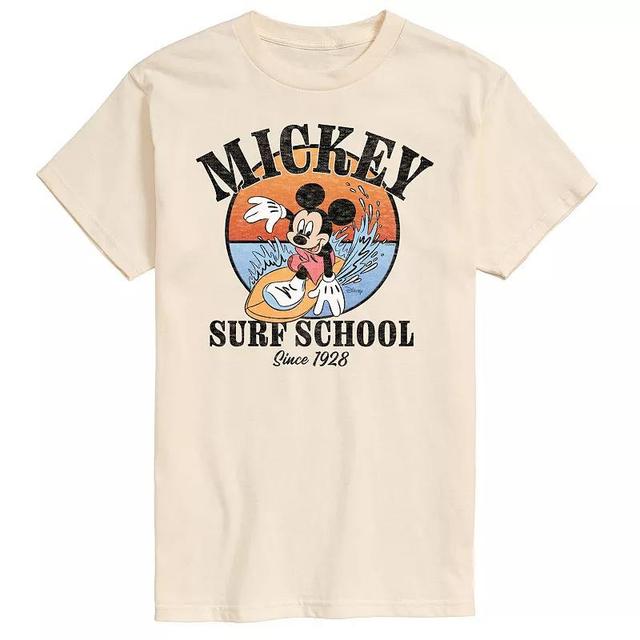 Disneys Mickey Mouse Mens Surf School Graphic Tee Product Image