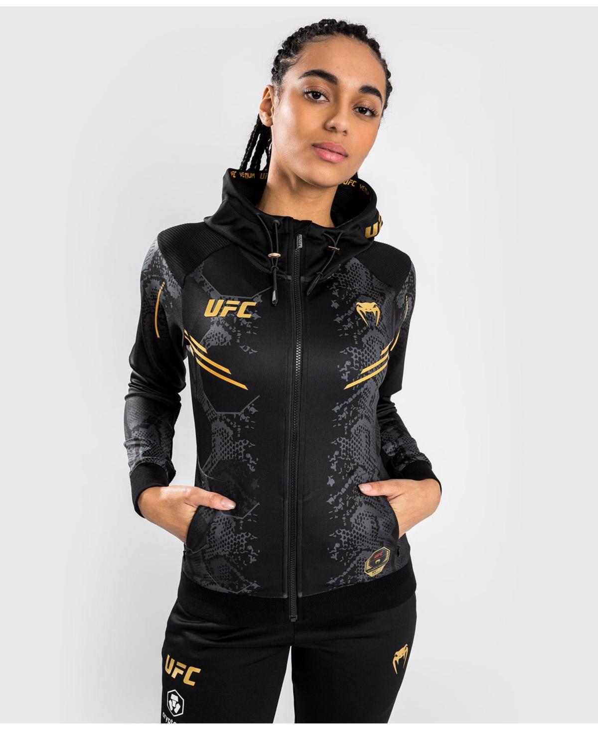 Venum Ufc Womens Authentic Adrenaline Fight Night Full Zip Hoodie - Black Product Image