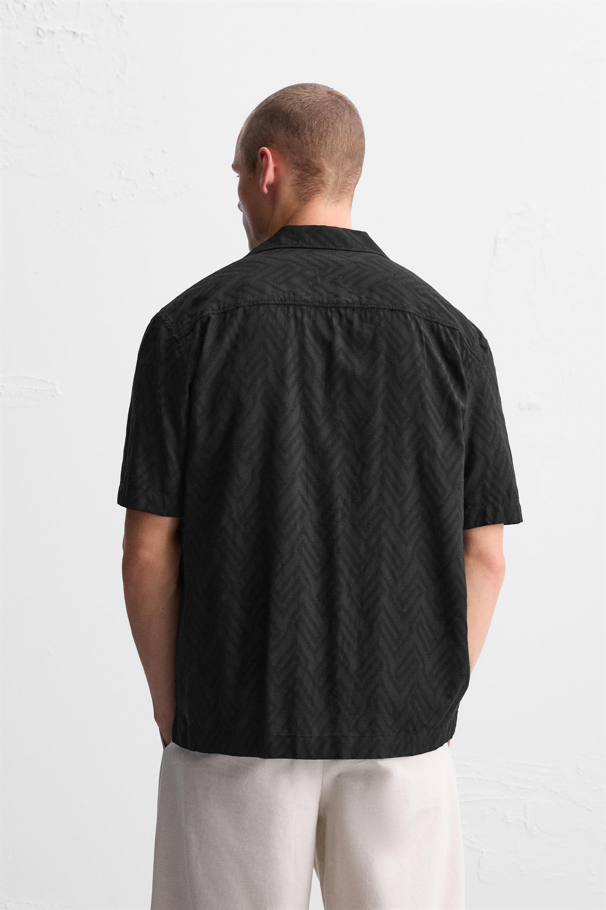 GEOMETRIC JACQUARD SHIRT Product Image