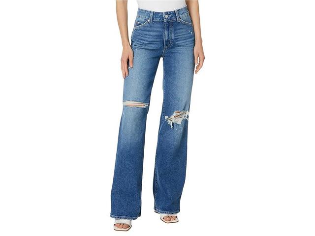 Paige Sasha Angled Pockets (Zahara Destructed) Women's Jeans Product Image