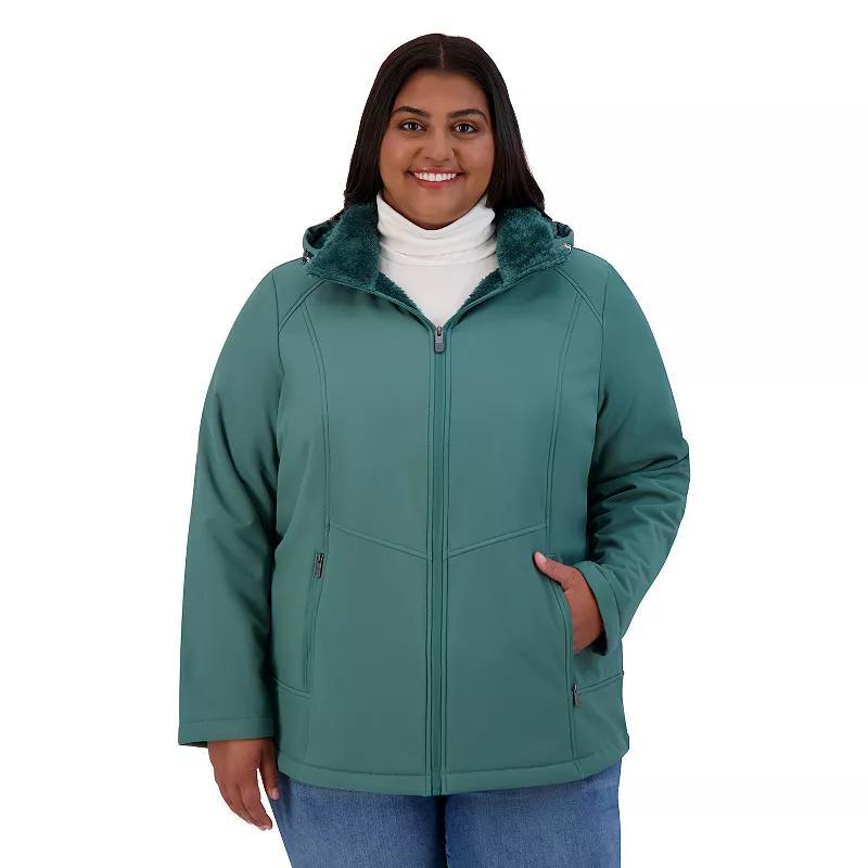 Plus Size ZeroXposur Lillian Soft Shell Jacket, Womens Product Image