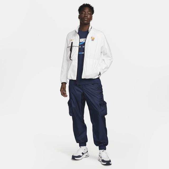 Nike Mens White France National Team 2024 Halo Anthem Full-Zip Jacket Product Image