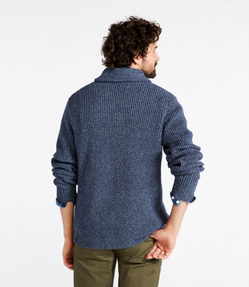 
                            Men's Organic Cotton Waffle Sweater, Cardigan
                         Product Image