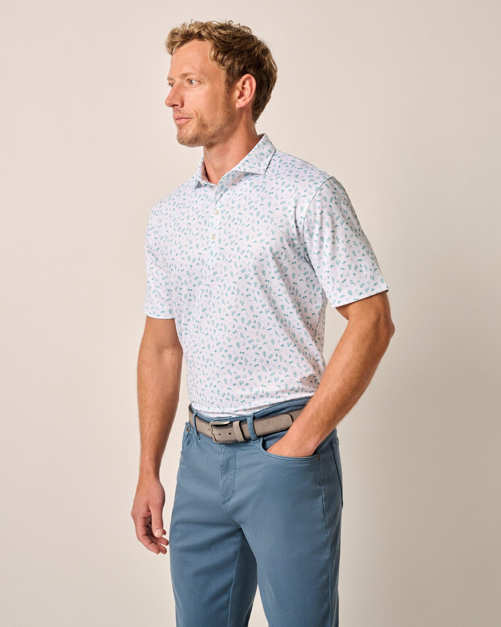 Performance Jersey Polo - West Texas Male Product Image