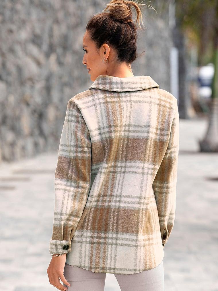 Plaid Shacket Product Image