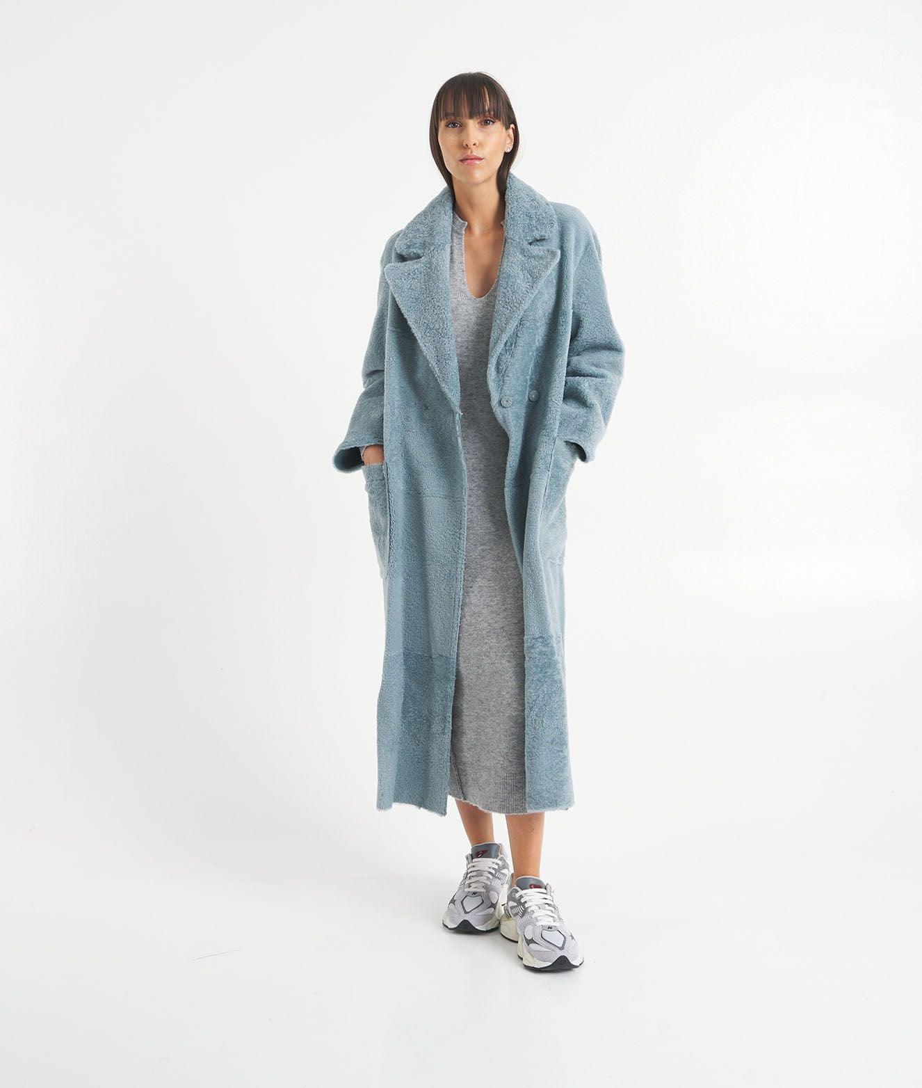 Cappotto in montone reversibile Female Product Image