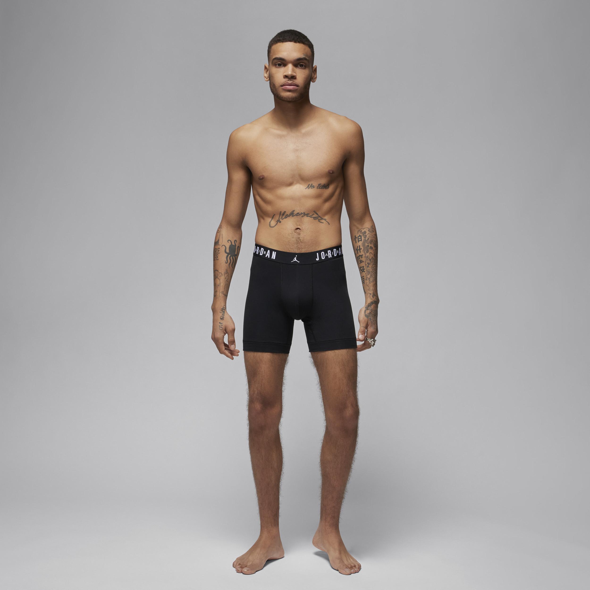 Men's Jordan Flight Cotton Boxer Briefs (3-Pack) Product Image