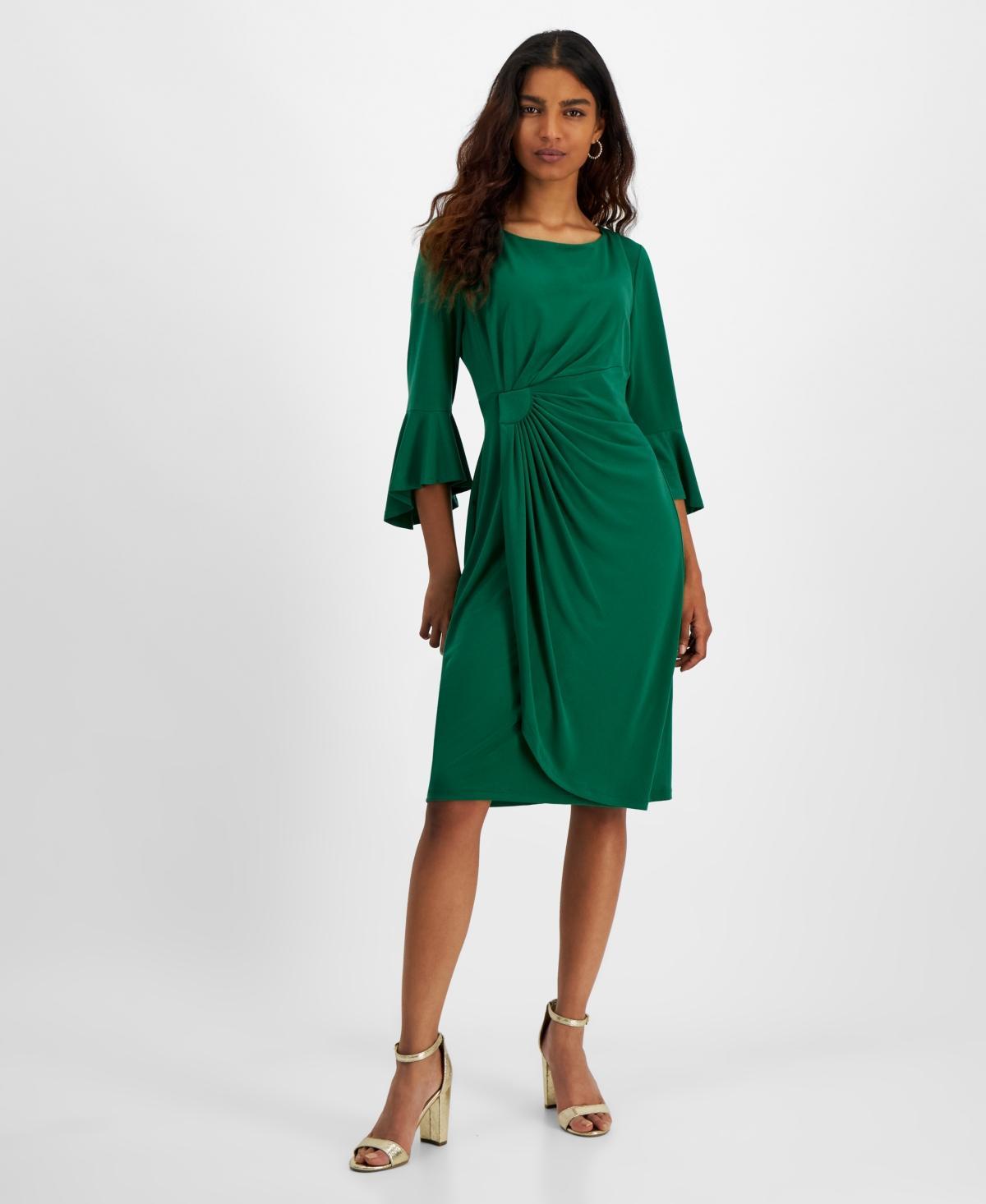 Connected Petite Side-Tab Sheath Dress Product Image