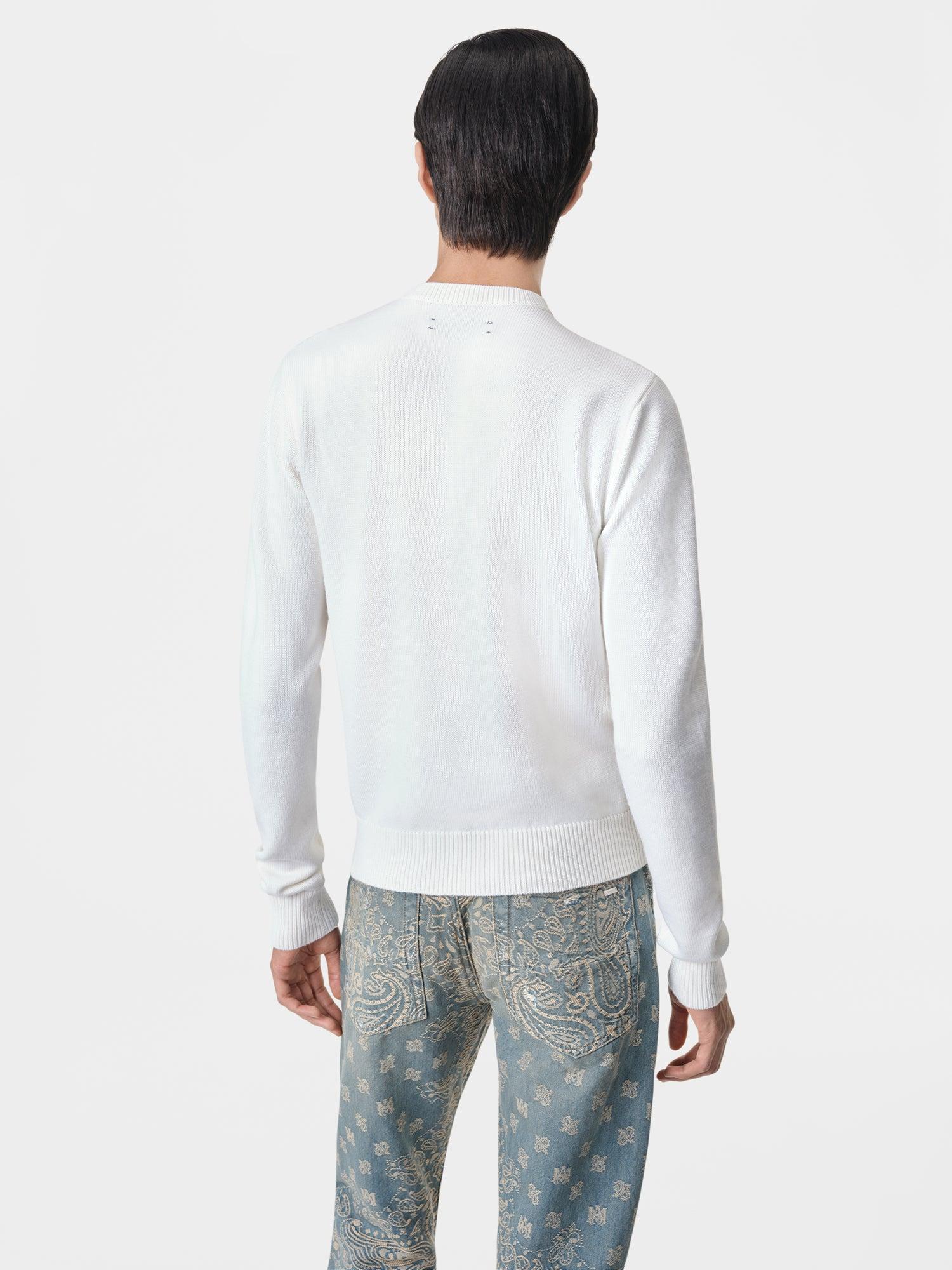 AMIRI ARTS DISTRICT CREWNECK - Alabaster Male Product Image