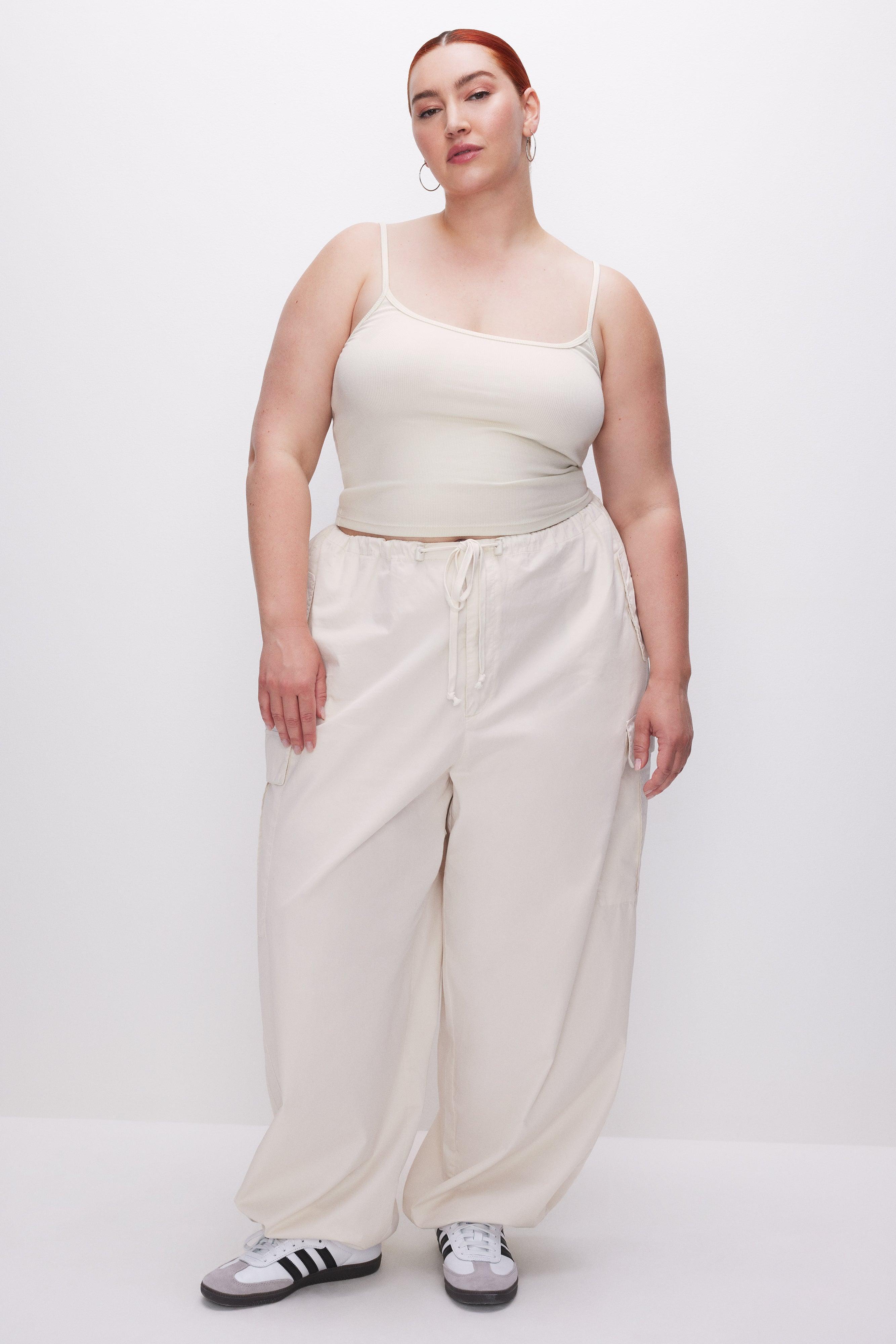 PARACHUTE PANTS | CLOUD WHITE 001 Product Image