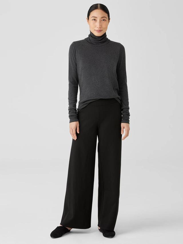 EILEEN FISHER Washable Flex Ponte Wide-Leg Pantfemale Product Image