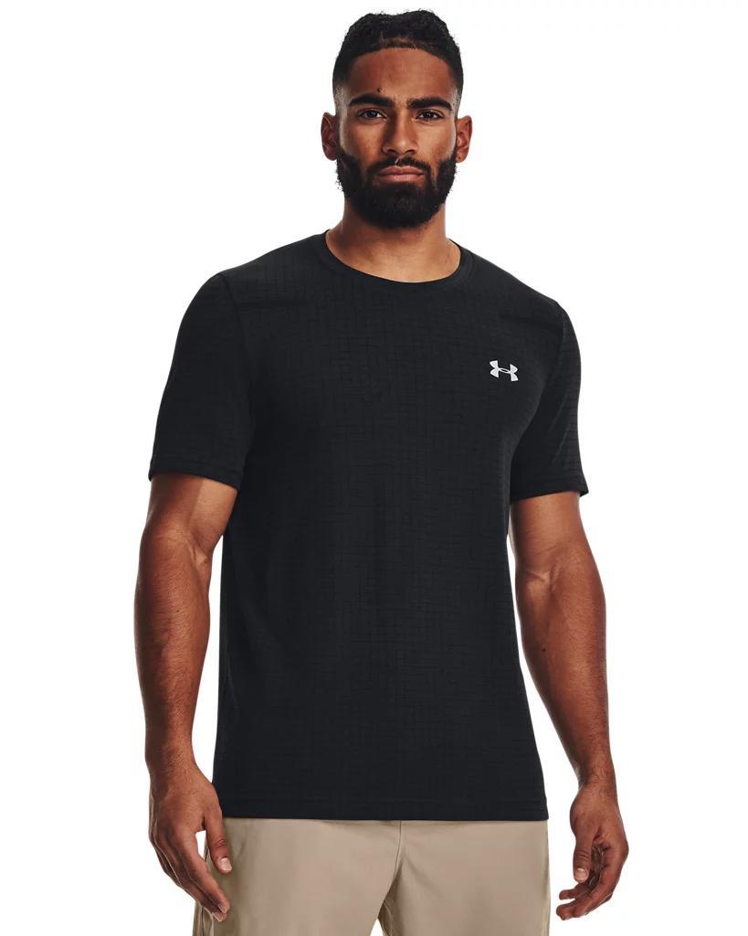 Men's UA Seamless Grid Short Sleeve Product Image