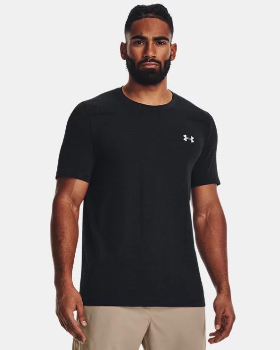 Men's UA Seamless Grid Short Sleeve Product Image