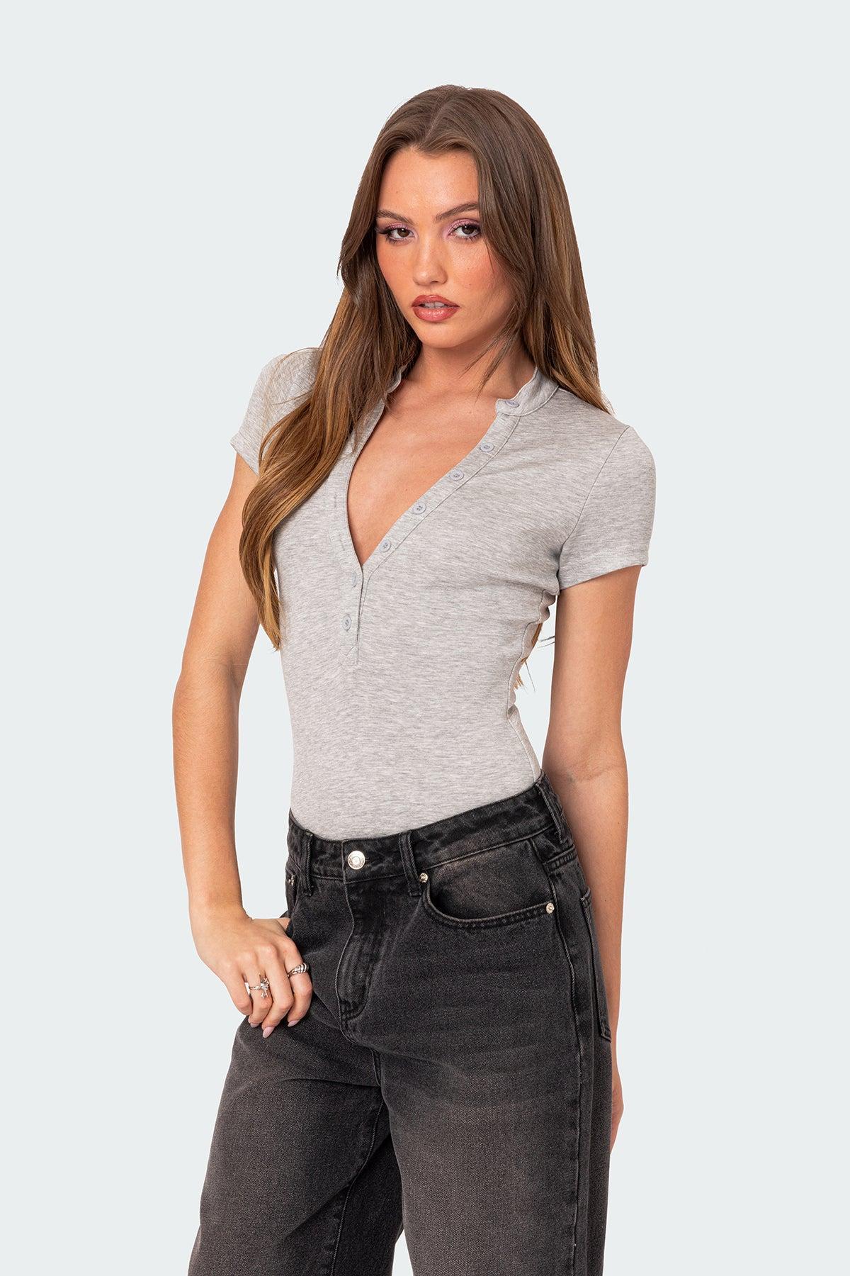 So Chill Button Up Bodysuit Product Image