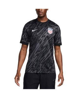 Men's and Women's Black USWNT 2024 Goalkeeper Replica Stadium Jersey Product Image