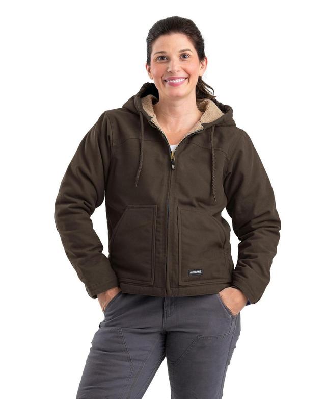 Berne Softstone Hooded Womens Hooded Midweight Work Jacket, 4x-large Product Image